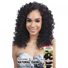 SAGA NAKED BRAZILIAN VIRGIN REMY 100% HUMAN HAIR DEEP WAVE 7PCS (10"12"14")